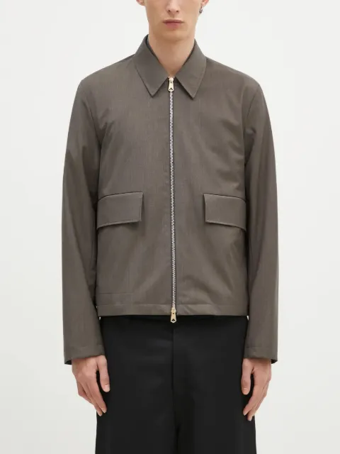 Paul Smith zip-fastening pocket shirt jacket Grey M1R031ZN00041