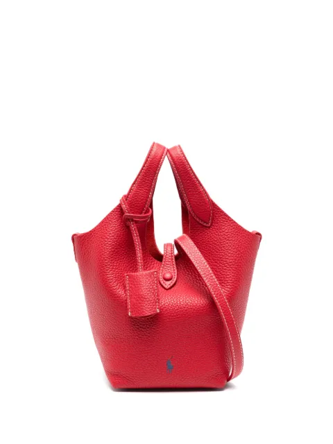 Polo Ralph Lauren small Polo Play tote bag Red 428944657006