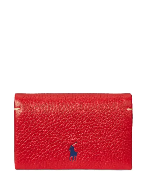 Polo Ralph Lauren leather wallet Red 427949873007