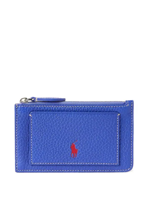 Polo Ralph Lauren Polo Pony-debossed wallet Blue 427949872006