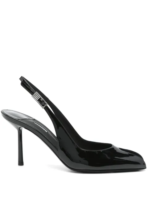 Le Silla 90mm Clivage pumps Black 5305D080BXPPKAB