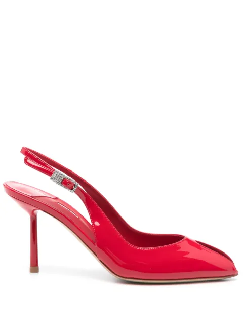 Le Silla 90mm Clivage pumps Red 5305D080BXPPKAB