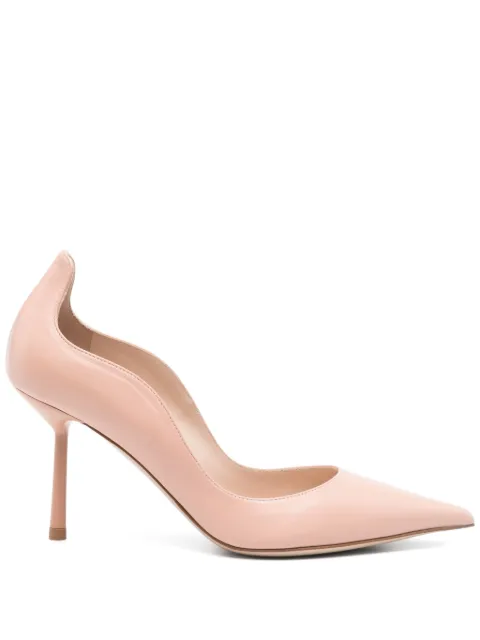 Le Silla 90mm leather pumps Pink 4292D080BXPPNEM