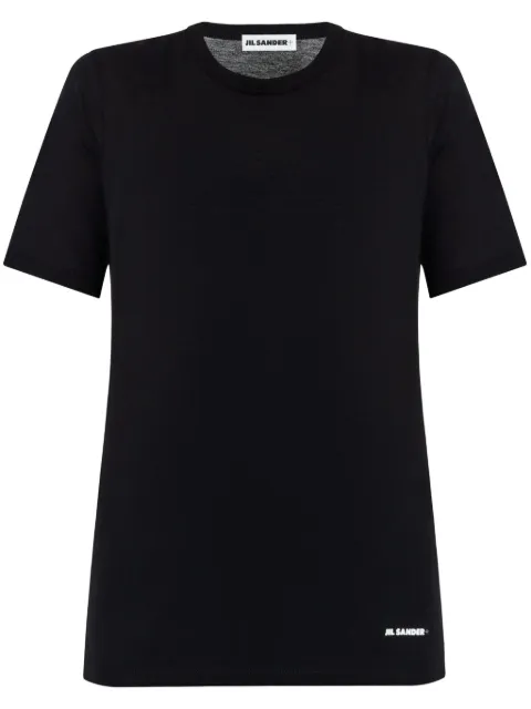 Jil Sander logo-print cotton t-shirt Black J40GC0146J45031