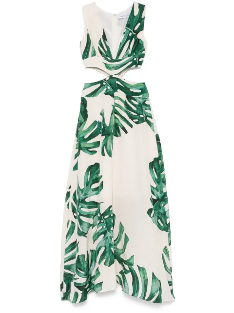 Raquel Diniz cut-out maxi dress White 5L03057NSL0002