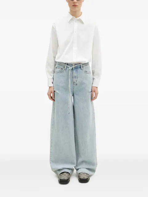 Ksubi Rollin Kut Out jeans Blue WPS25DJ005