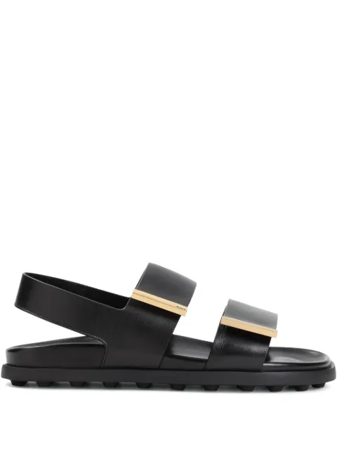 Tod's leather sandals Black XXW68K0JE60N6M