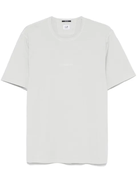 C.P. Company logo-print T-shirt Blue 18CMTS085A005431R