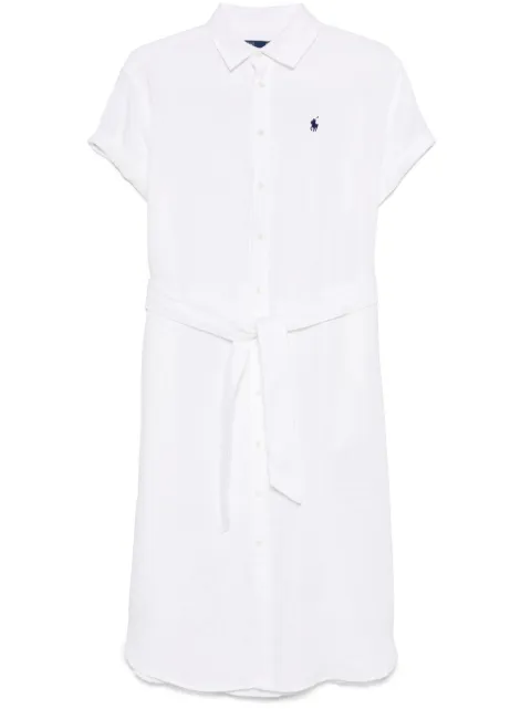 Polo Ralph Lauren belted midi dress White 211959912002