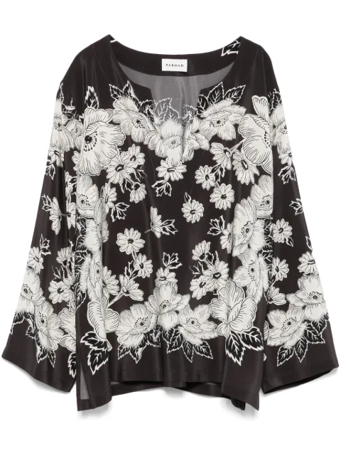 P.A.R.O.S.H. Steven blouse Grey D313059STEVEN