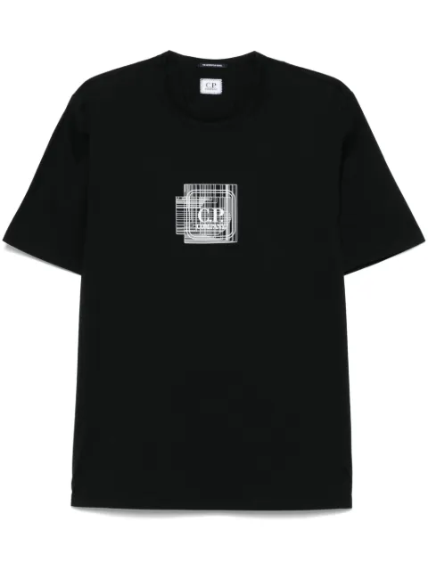 C.P. Company mercerized jersey T-shirt Black 18CLTS047A006370W