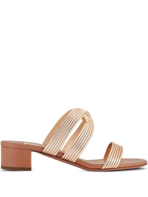 Aquazzura 35mm Escencia sandals Pink ENCMIDS0LTNRGP