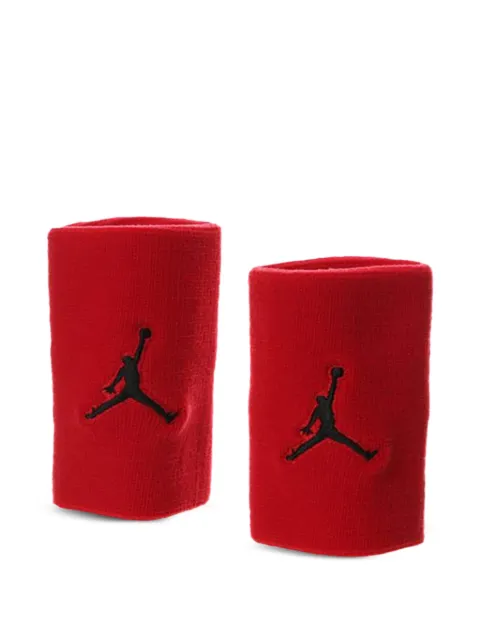 Jordan Jumpman Dri-FIT wristbands (pack of two) Red JKN01605