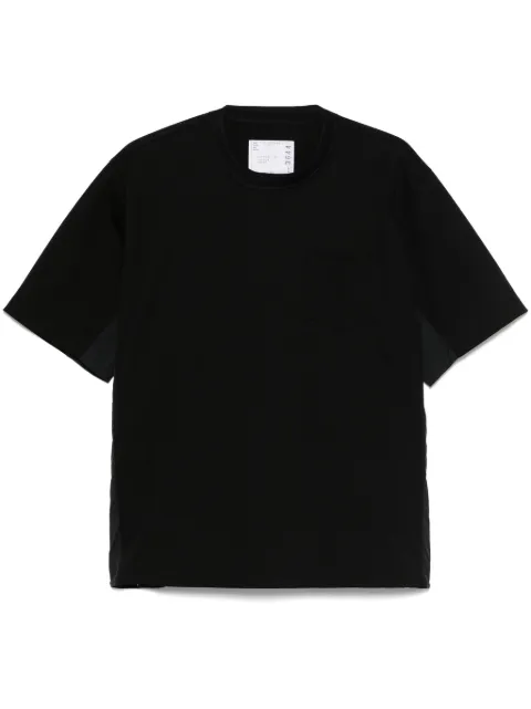 sacai x Spiewak cotton T-shirt Black 2503644M