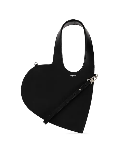Coperni mini Baby Heart crossbody bag Black COPBA93F6031