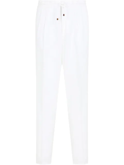 Brunello Cucinelli tapered-leg trousers White MH255E1710C1900