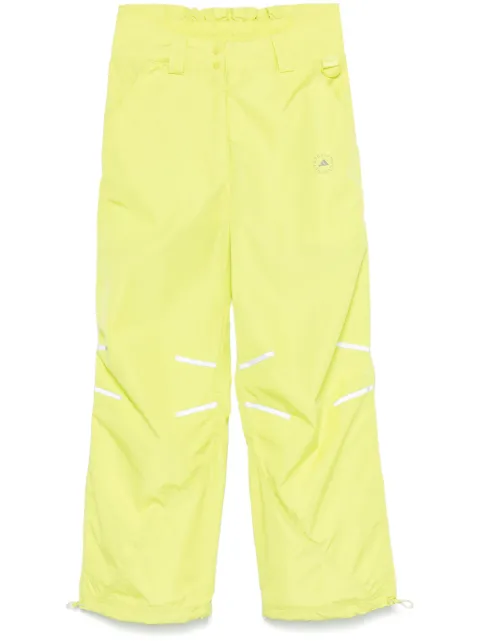 adidas by Stella McCartney wide-leg track trousers Yellow JG5783