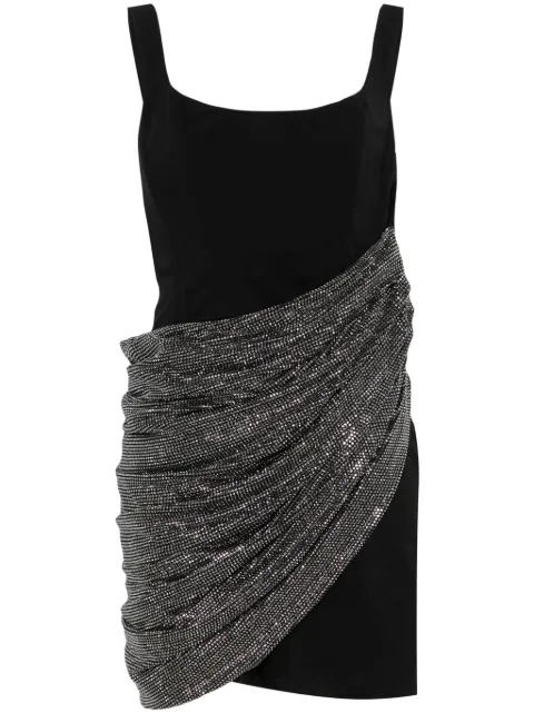 Giuseppe Di Morabito crystal-embellished mini dress Black 04SSDR453FC04428