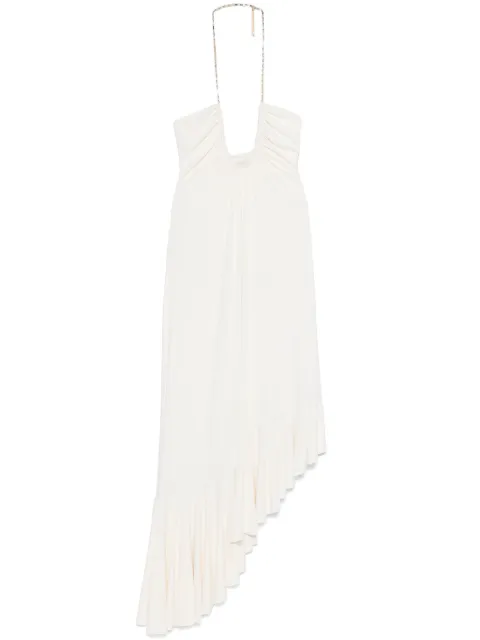 Amen chain-detail gown Neutrals AMS25508
