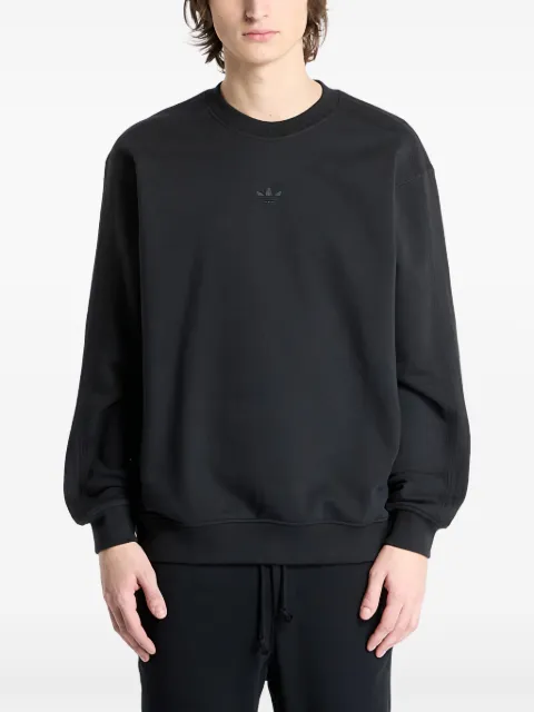adidas crew-neck sweatshirt Black JC9574