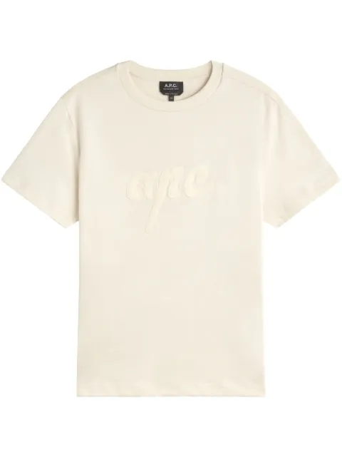 A.P.C. logo t-shirt White COHGSM26504