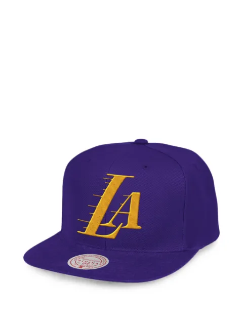 Mitchell & Ness Los Angeles Lakers snapback hat Purple 6HSSSH20054LALPURP