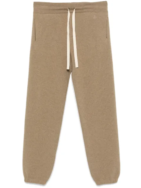 Jil Sander knitted track pants Brown J40KA0192J13276