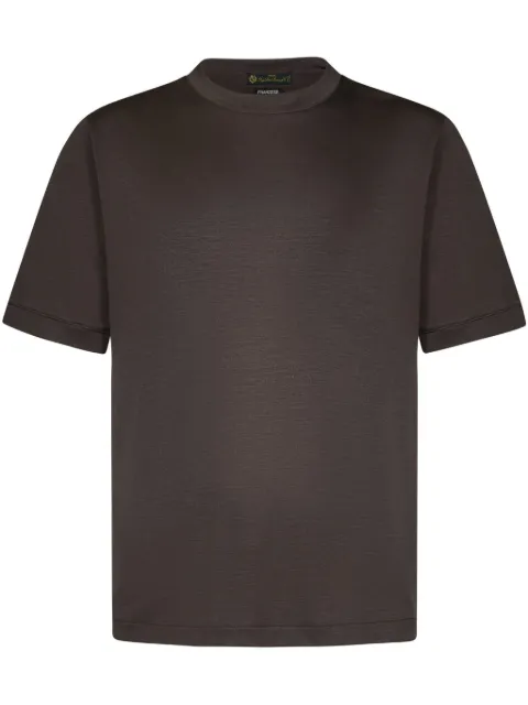 FRANZESE COLLECTION Capital T-shirt Brown MF0202