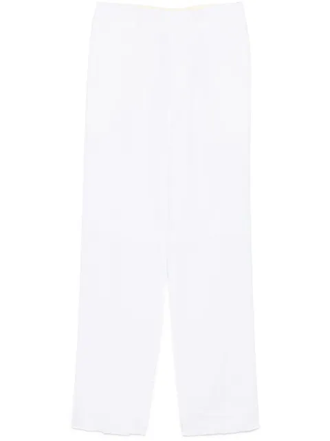 Moschino linen trousers White A03050224