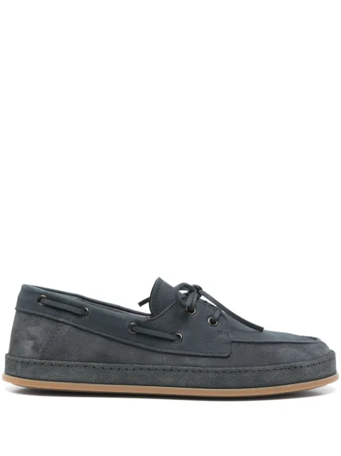 Hogan H683 boat shoes Blue HXM6830FO50U5W