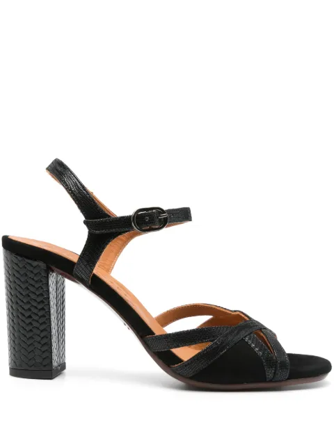 Chie Mihara Bemon crossover-strap sandals Black BEMON