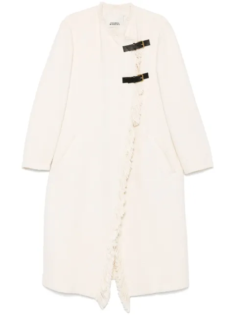 ISABEL MARANT Gameia coat Neutrals MA0441FAC3D04I
