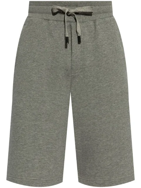 Dolce & Gabbana logo-plaque track shorts Grey GP07UTG7N7B