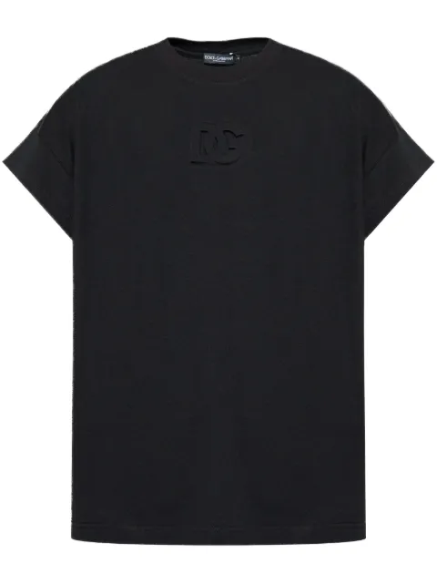 Dolce & Gabbana appliqué T-shirt Black G8SN4ZG7O2T