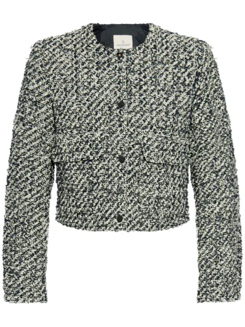 Moncler Dauphin tweed jacket Black K10931A00054598DV