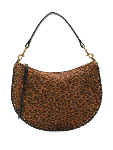 ISABEL MARANT Oskan Soft zip shoulder bag Brown BF0066FBC3C10M