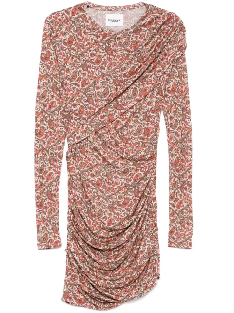 MARANT ÉTOILE Denise mini dress Red RO0842FAC3K02E