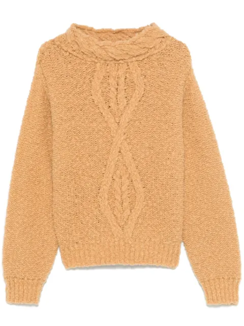 ISABEL MARANT Romane sweater Brown PU0694FAC3L07I
