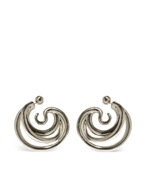 Panconesi polished-finish earrings Silver S25EA013P