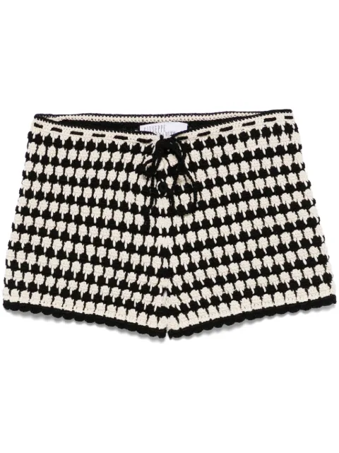Giuseppe Di Morabito crochet shorts Black 04SSKNP34704460