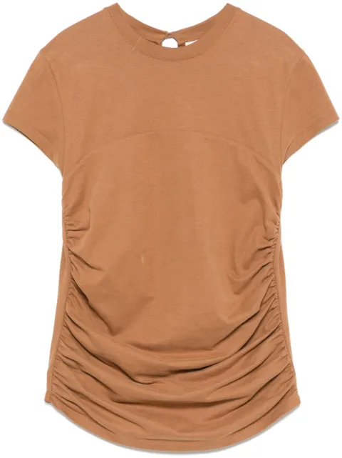ISABEL MARANT Maelie T-shirt Brown TS0275FAA1N41I