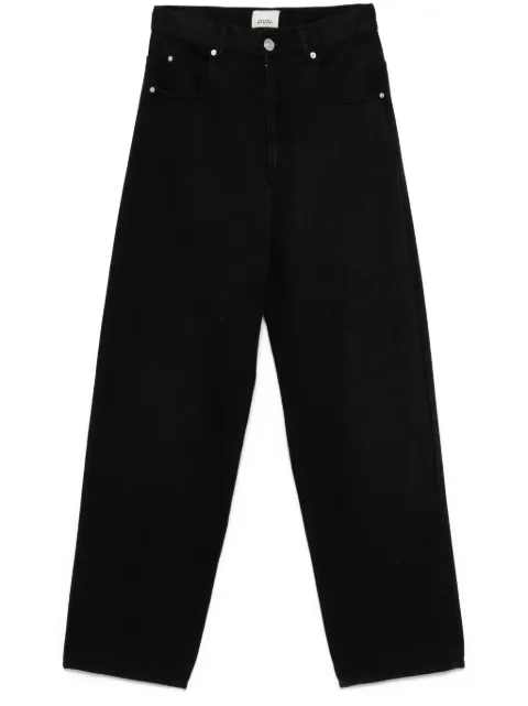 ISABEL MARANT Jenny straight-leg jeans Black PA0590FAB1H07I
