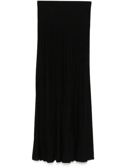 ISABEL MARANT Ezra maxi skirt Black JU0371FBC2L03I