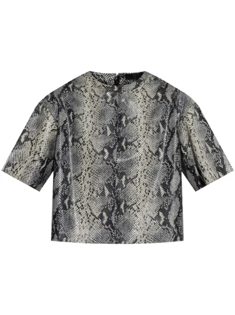 AllSaints Renai t-shirt Grey RENAIW009PC