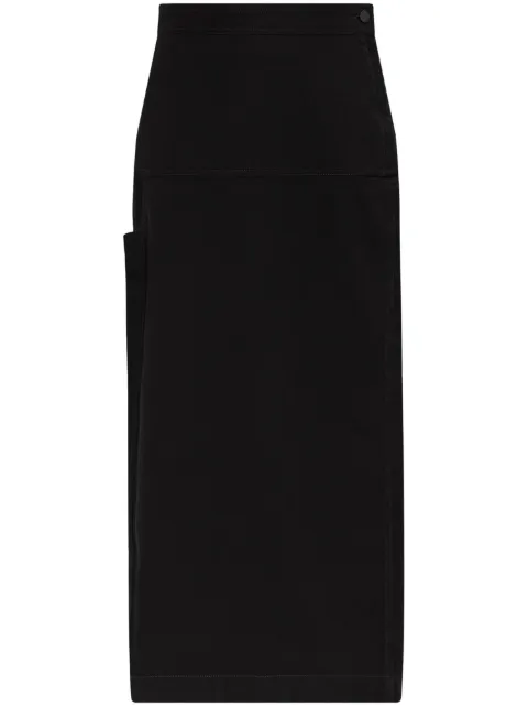 LEMAIRE high-waisted skirt Black SK1046LD1028