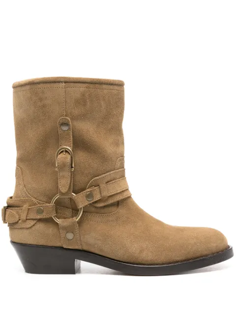 ISABEL MARANT Ildred suede boots Neutrals BO0214FAC3A08S