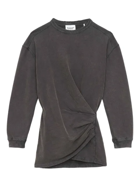 MARANT ÉTOILE Pipper mini dress Grey RO0483FAB1M05E