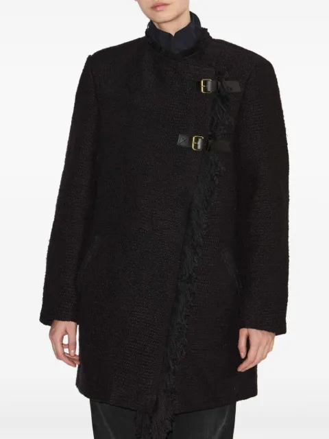 ISABEL MARANT Garmia coat Black VE0559FAC3D04I
