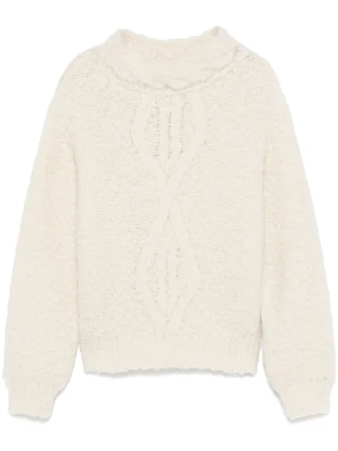 ISABEL MARANT Romane sweater Neutrals PU0694FAC3L07I