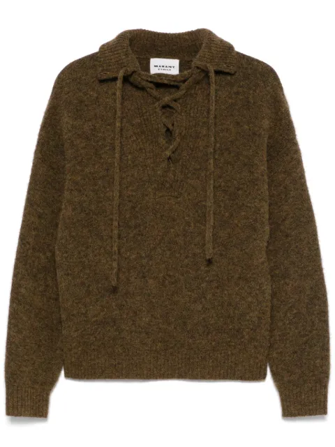 MARANT ÉTOILE Phylia sweater Brown PU0724FAA1L68E